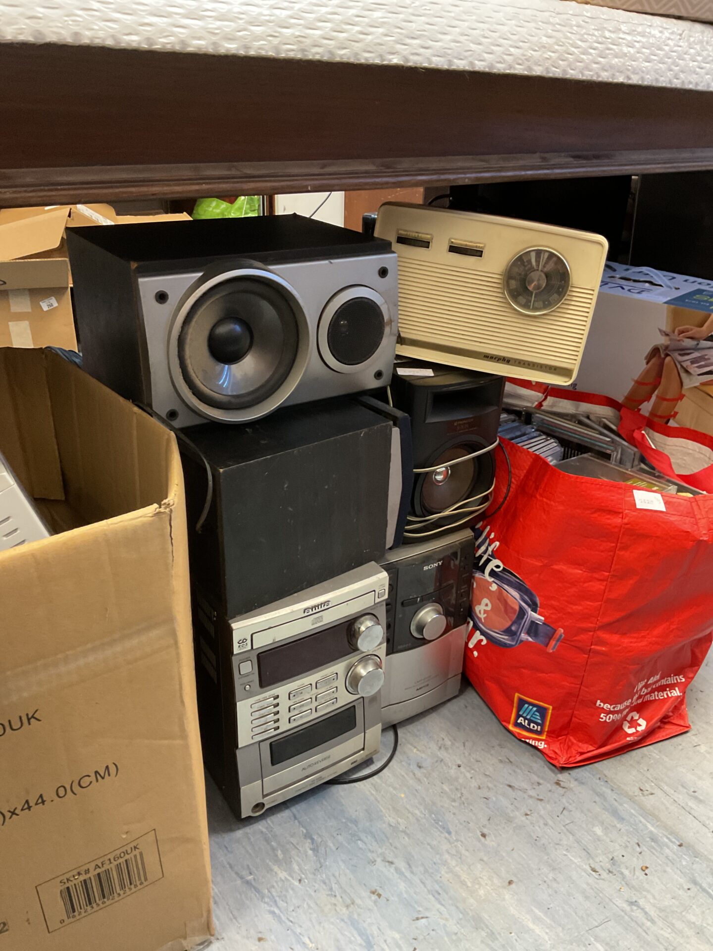 170 Aiwa & sony micro hifi systems inc murphy transistor radio