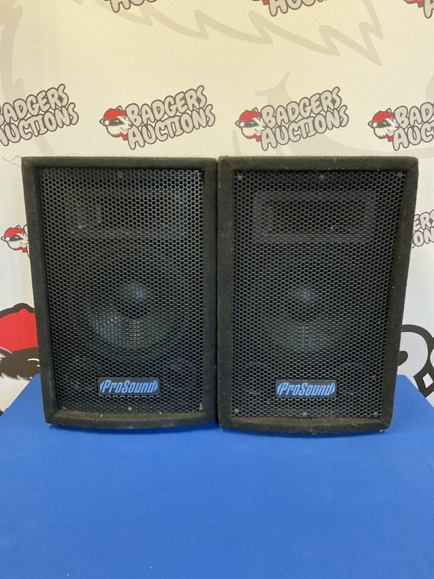 182 Pair of pro sound 8” pa speakers