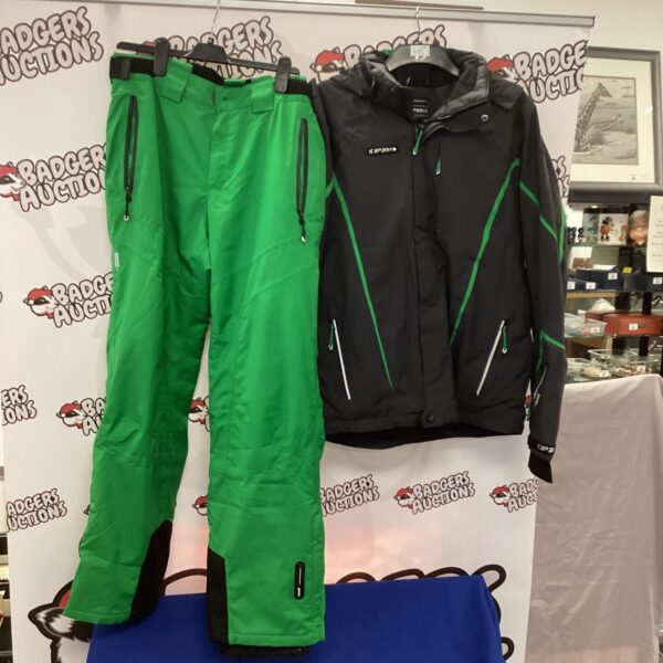 Icepeak ski suit size 54, jacket and trousers set.
