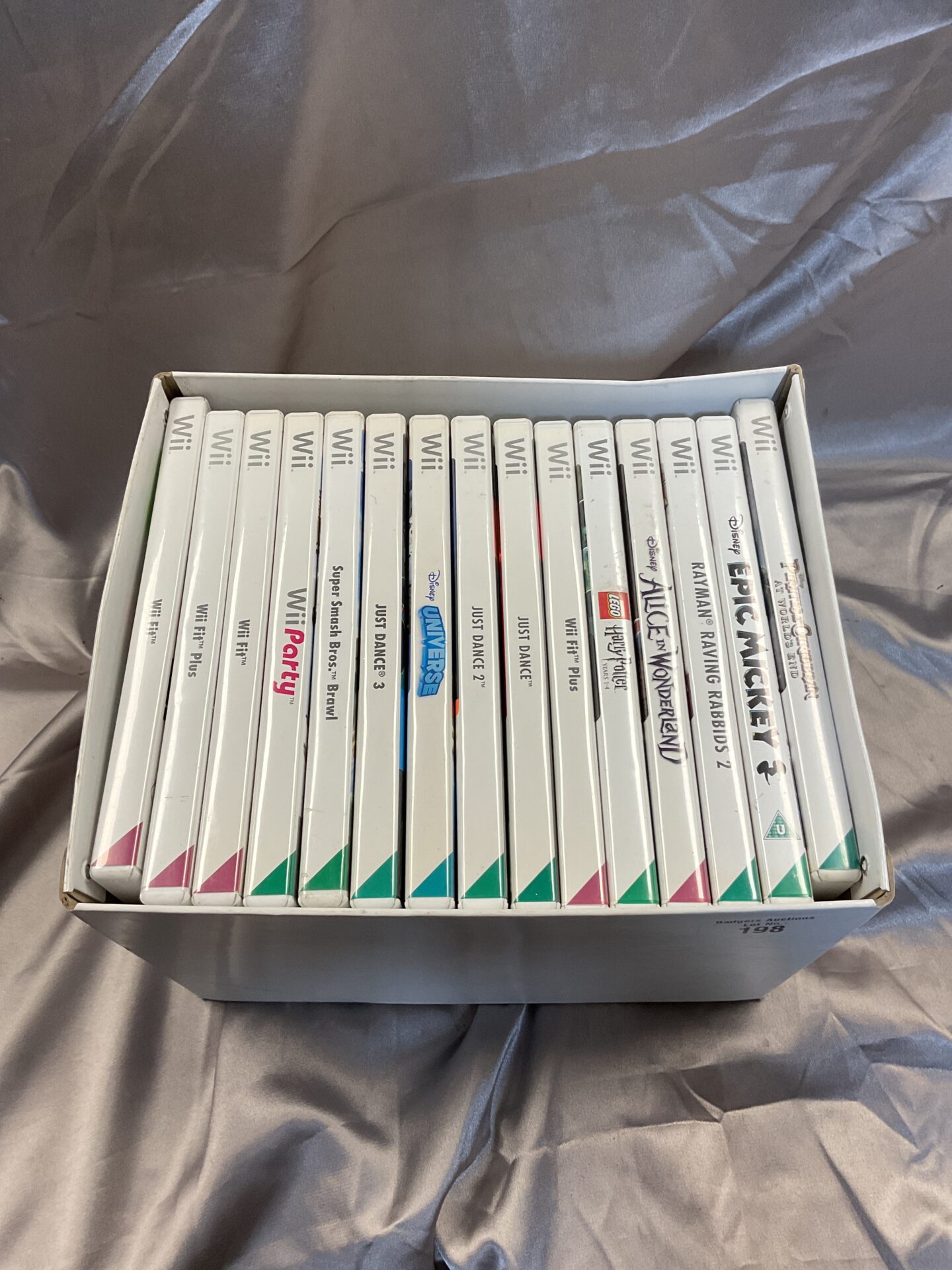 198 Selection of Nintendo wii games