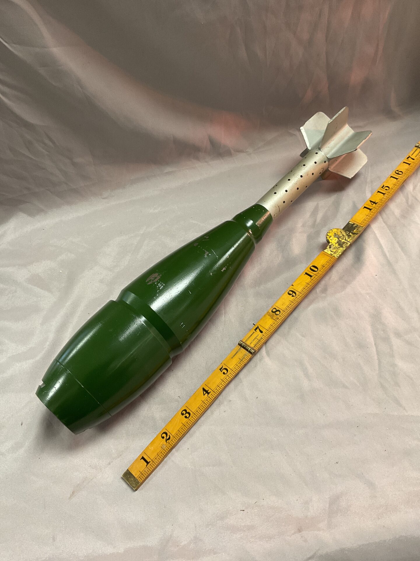 968 British inert 1975 81mm HE Mortar round
