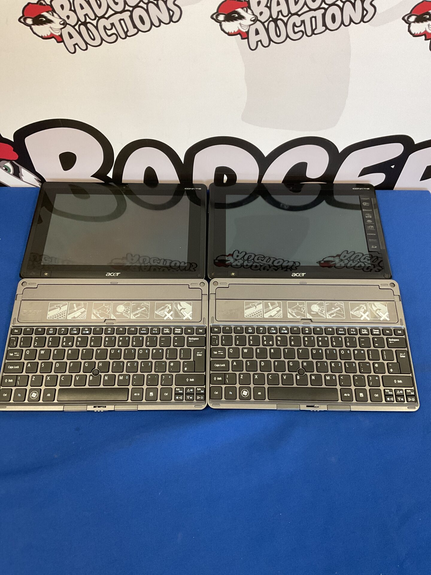 246 Two acer icona tablet computers