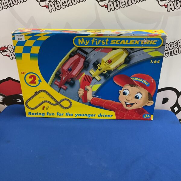 My first scalextric racing track set