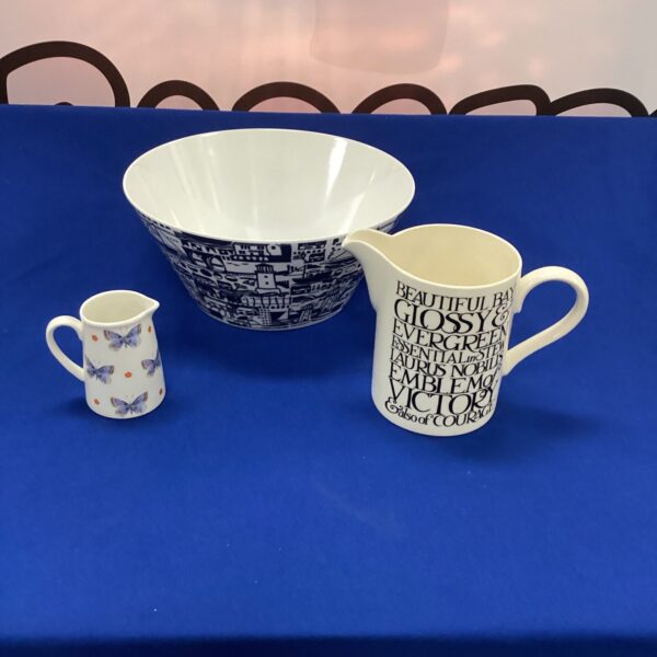 Emma Bridgewater floral ceramic jug for kitchen serving.