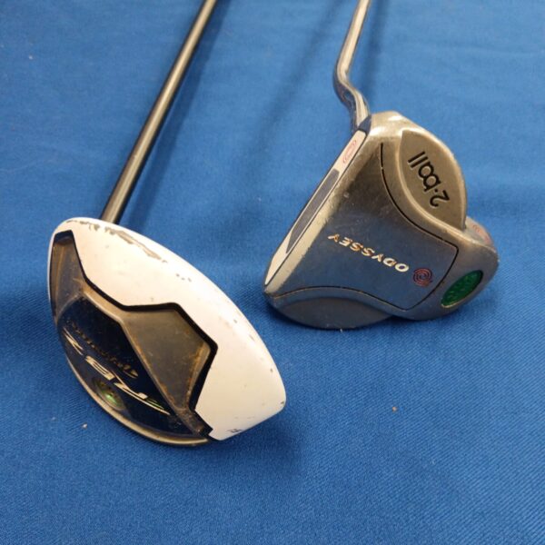Right-handed TaylorMade RBZ driver in used condition.