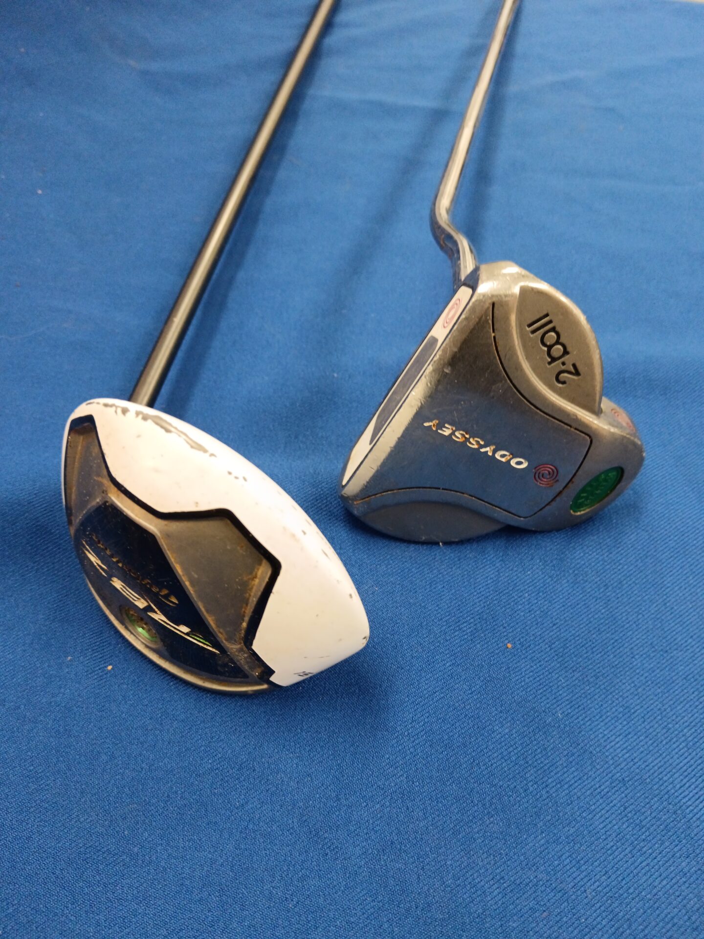680 Taylor made rbz driver & odyssey putter