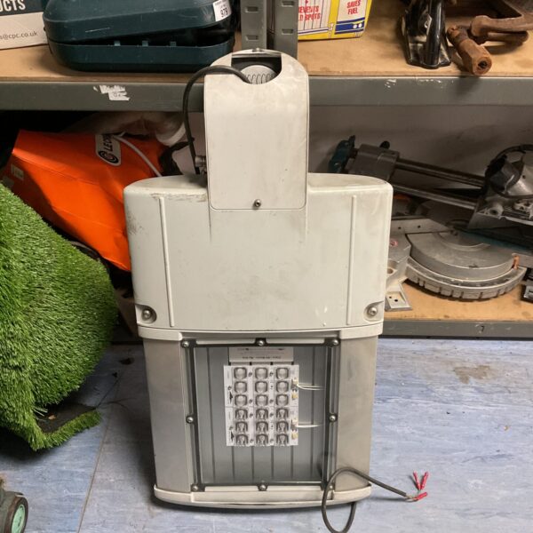 Used LED street lamp for outdoor lighting solution.