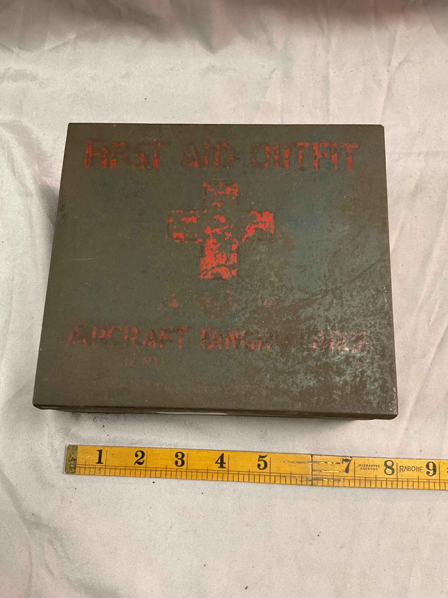 832 Vintage First Aid Outfit Aircraft Dinghy Large