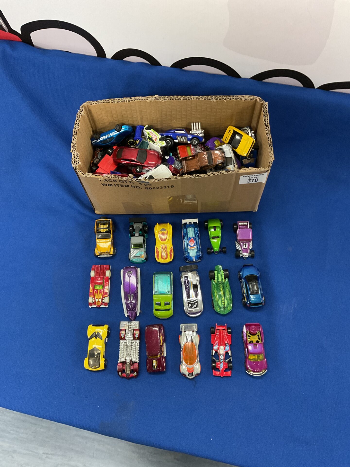 378 Collection of mattel hotwheels diecast cars