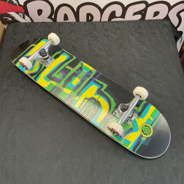 New Blind glitch skateboard with tensor trucks for sale.