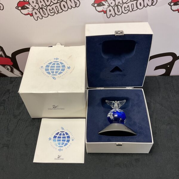 Swarovski Vision 2000 crystal ornament in its original box.