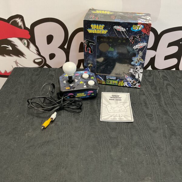 MSI Space Invaders arcade game system in box.