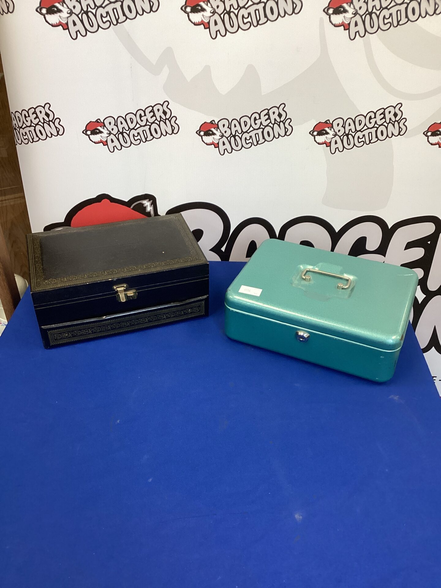 285 Jewellery Box and cash box