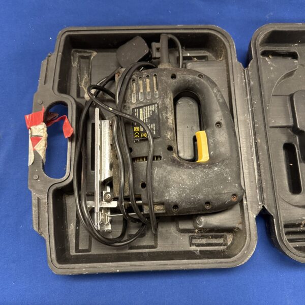Vintage Focus mckm07 electric jigsaw power tool for woodworking.
