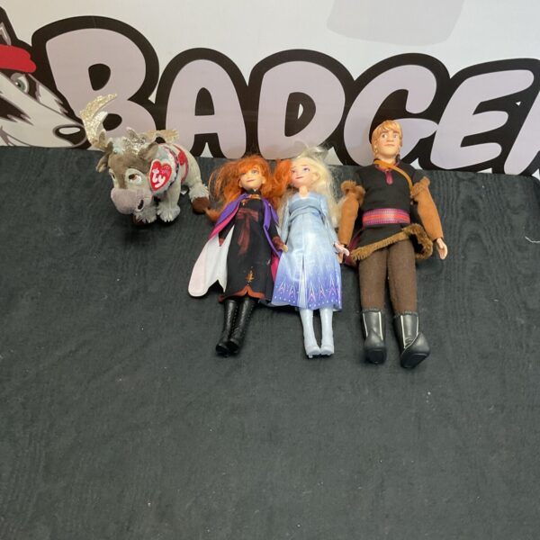 Frozen toys and figures lot including Disney, Hasbro and Ty.