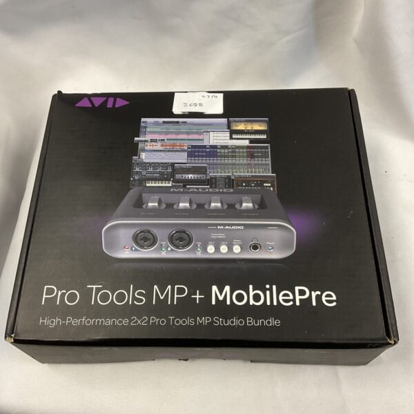 M-Audio Pro Tools MP bundle audio interface and software.