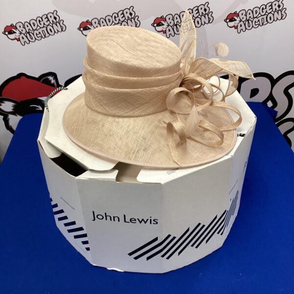 Stylish ladies hat from John Lewis, perfect for summer occasions.