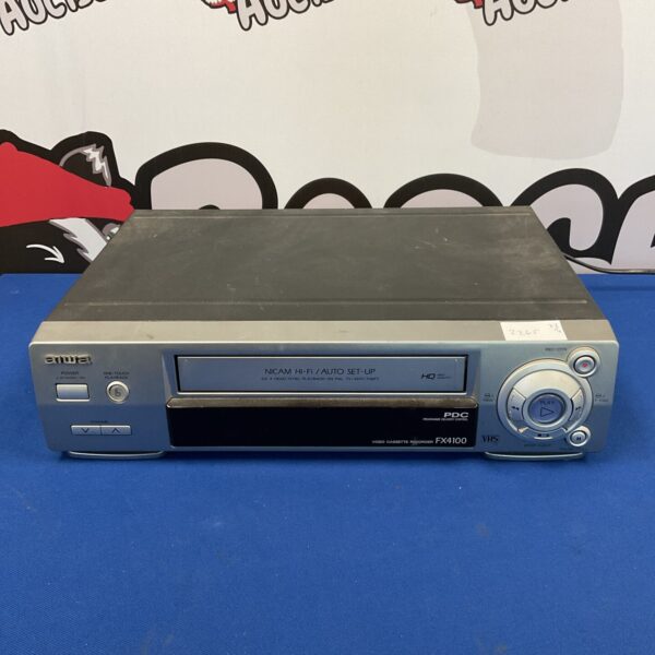 Vintage Aiwa FX4000 Vhs Cassette Recorder, portable analogue player.