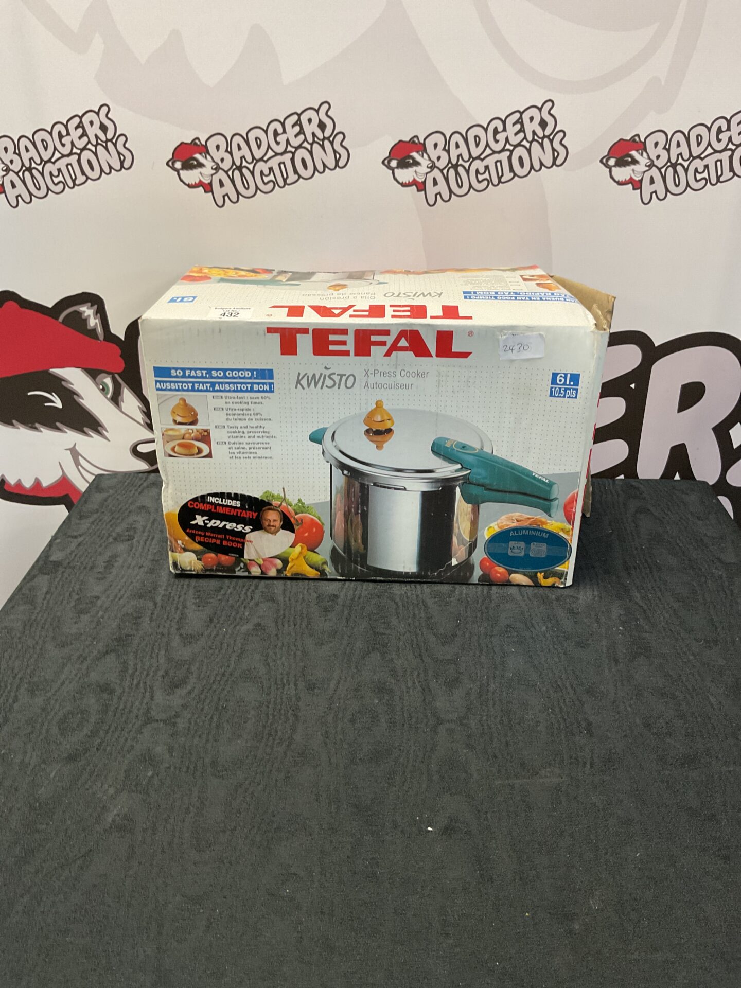 432 Tefal kwisto x press cooker autocuiseur