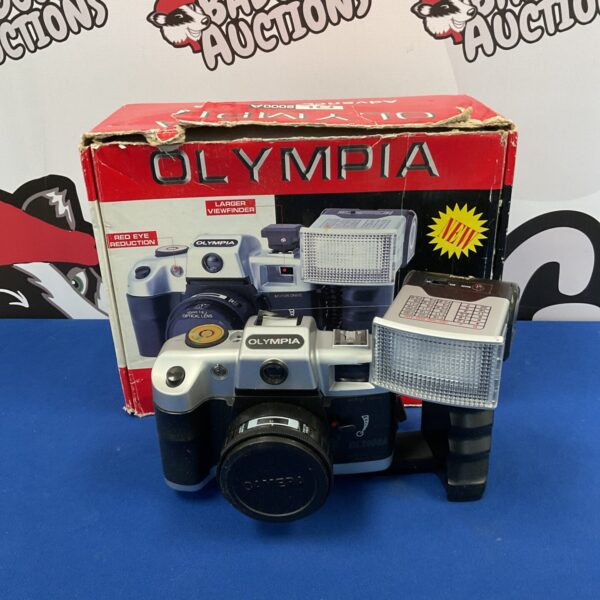 Vintage Olympia DL 2000A 35mm point and shoot camera.