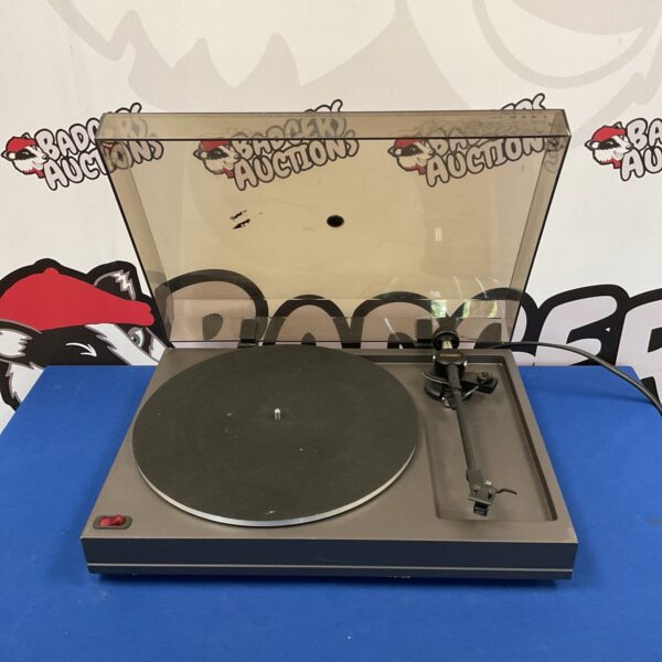 Vintage Mission 775 turntable for vinyl record playback.
