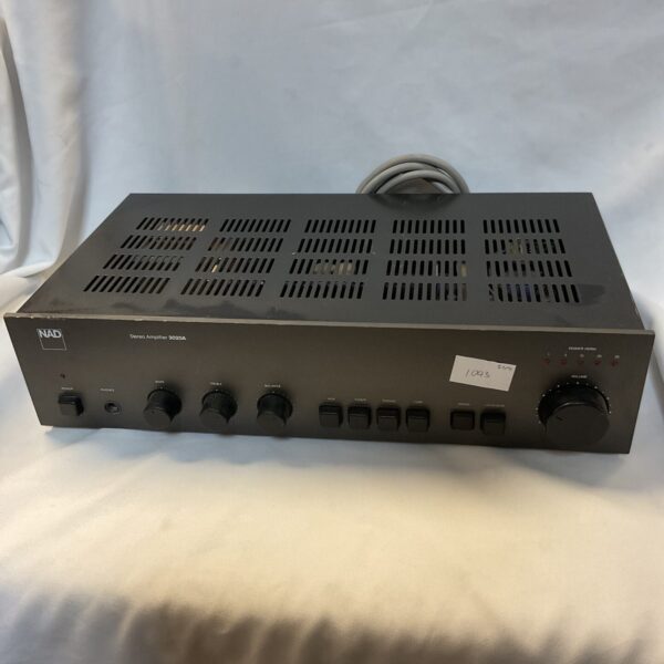 Vintage Nad 3020a stereo amplifier, classic hi-fi audio equipment.