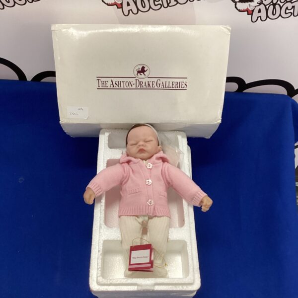 Linda Webb Tiny Miracle Emmy doll, porcelain artist doll