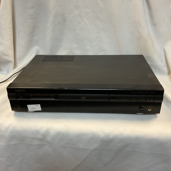 Vintage Ariston CDX-720 CD player, front view, retro audio equipment.