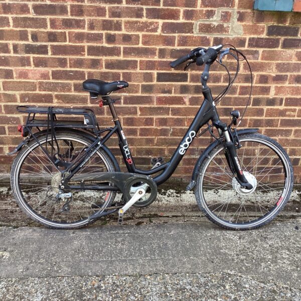 Vintage Ebco UCL 30 electric bike for restoration.