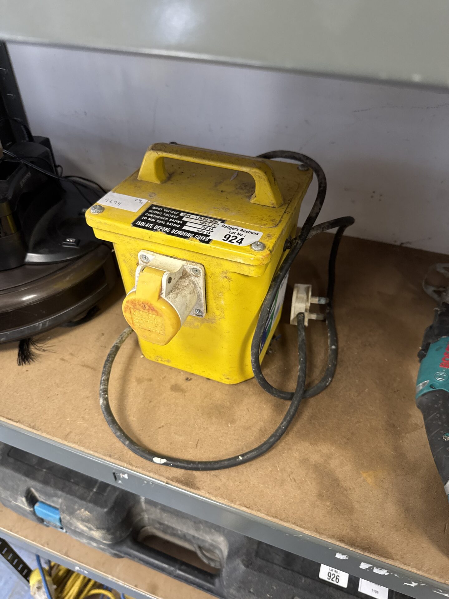 924 110v transformer block