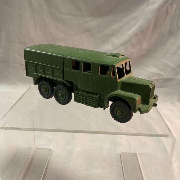 Vintage Dinky Supertoys Medium Artillery Tractor side view.