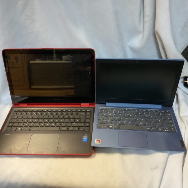 Used HP Pavilion and Lenovo laptops for sale.