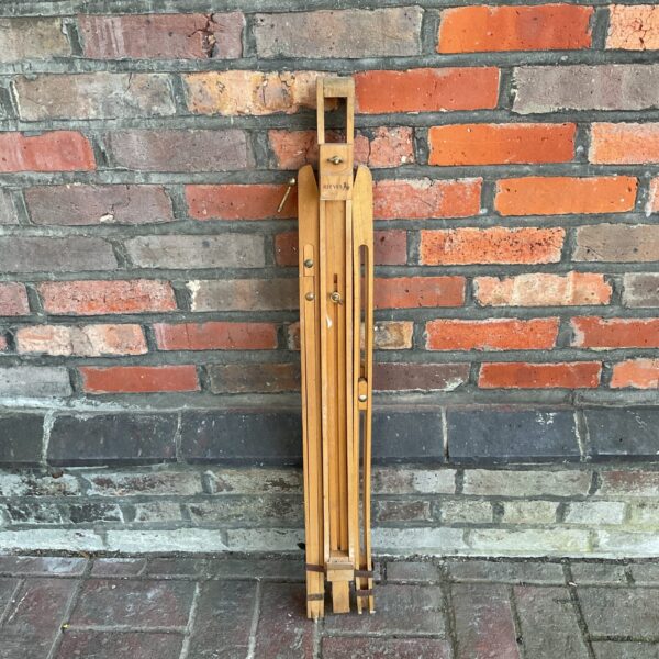 Vintage Reeves wooden easel for artists and painting.
