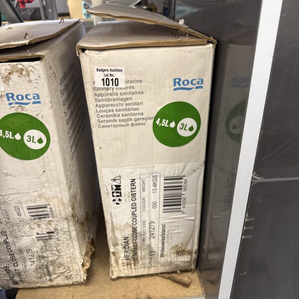 Roca meridian compact close coupled cistern - new