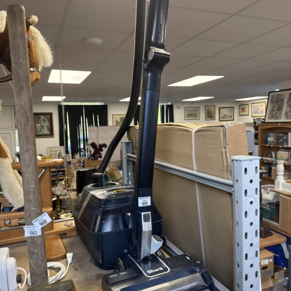 Shark upright hoover for effective home cleaning appliance.