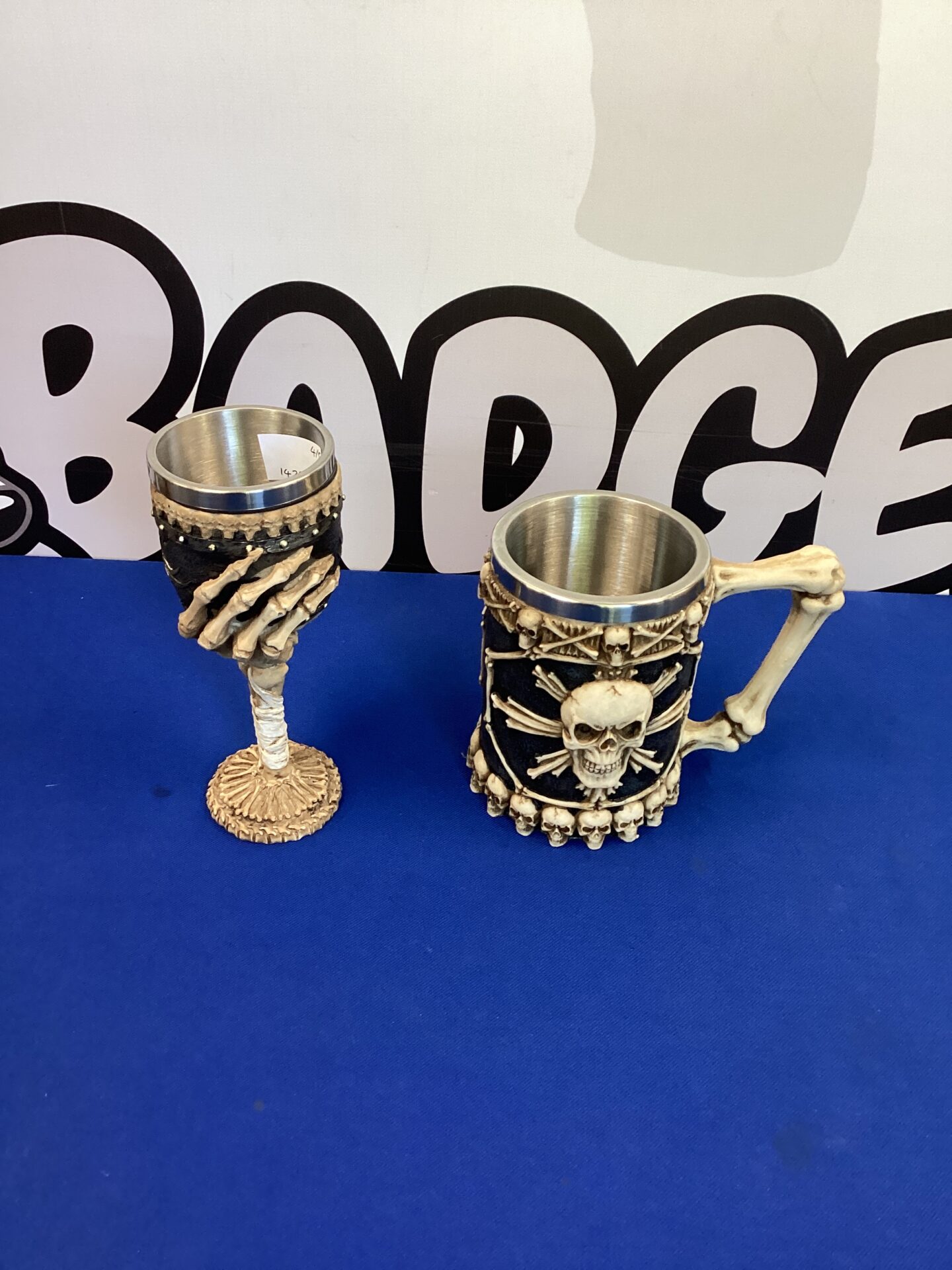 333 Alator giftware pirate tankard and goblet