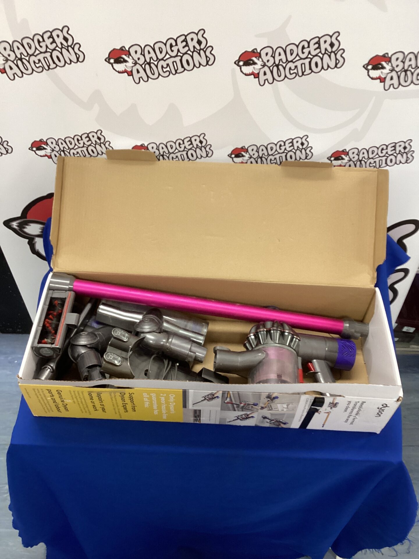 959 Dyson Cordless Vacuum Cleaner in box