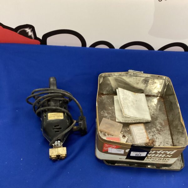 Vintage Rescut Tyre Groover tool for cutting tyre grooves.
