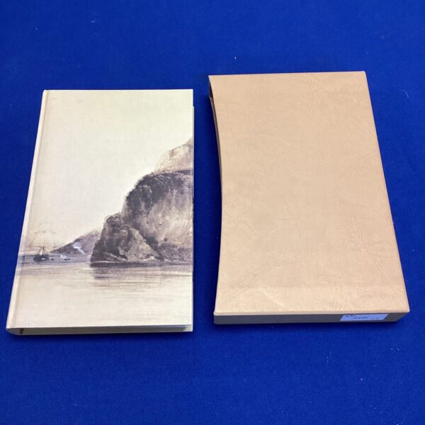 Folio Society edition cover of HMS Beagle narrative by Charles Darwin.