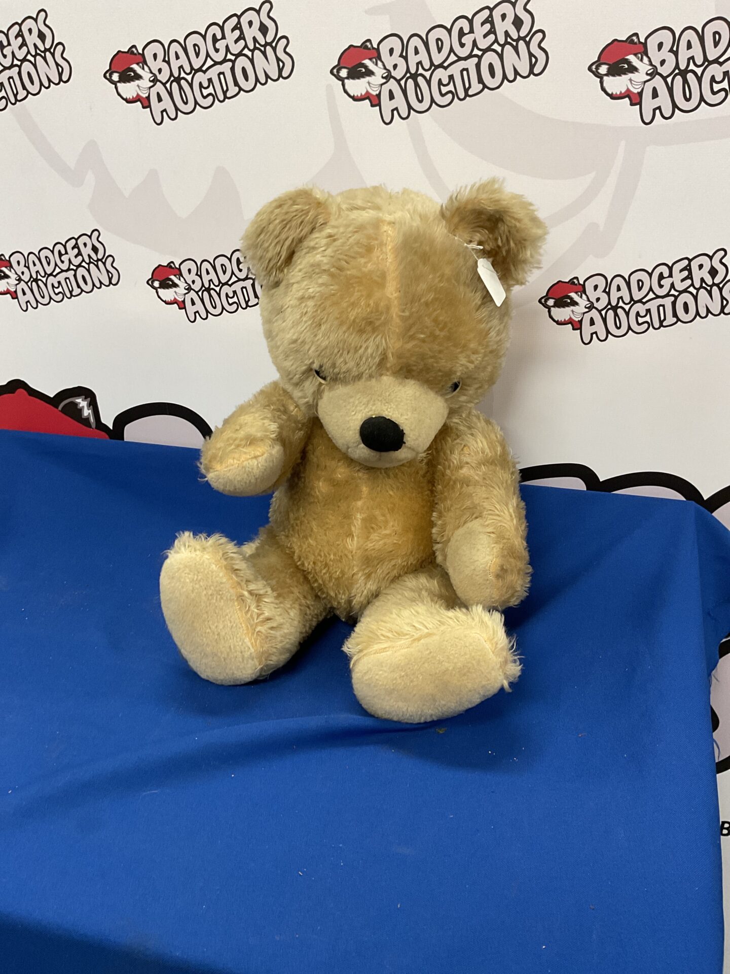 373 large vintage articulated growler teddy bear