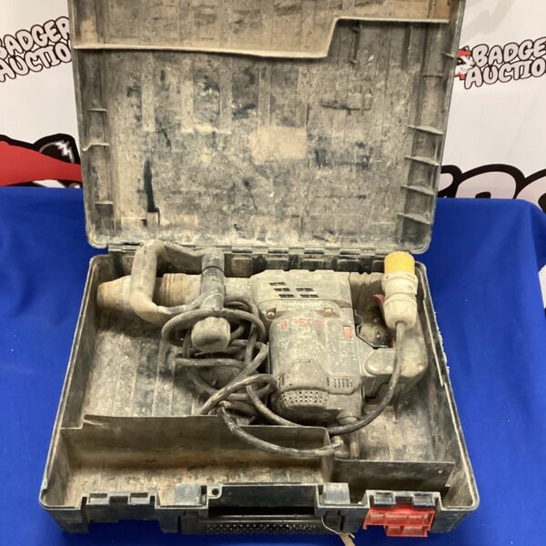 Used Bosch GSH 5CE demolition hammer in case.
