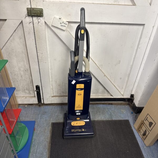 Sebo X4 automatic upright hoover for spares or repair.