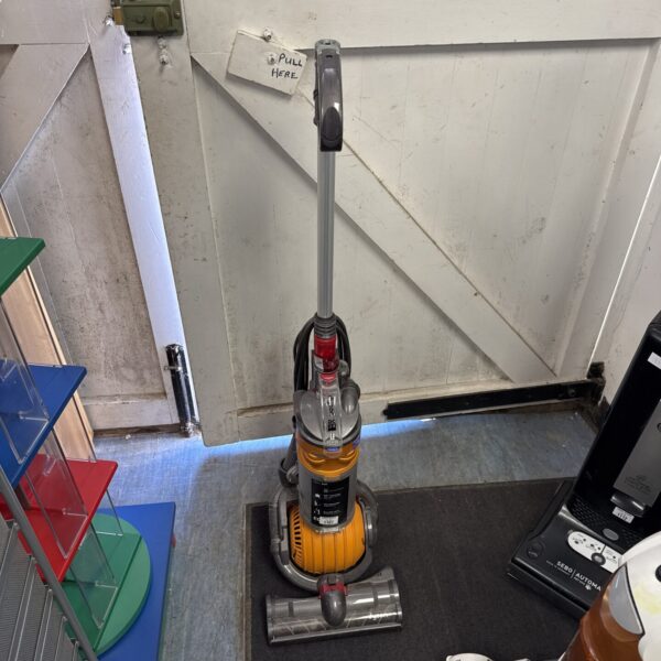 Front view of a Dyson DC24 ball vacuum cleaner for spares or repair.
