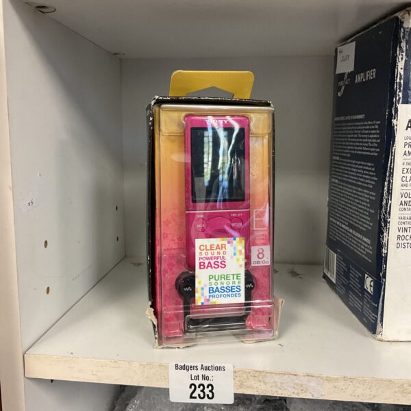 Sony nwz-e474 mp3 player