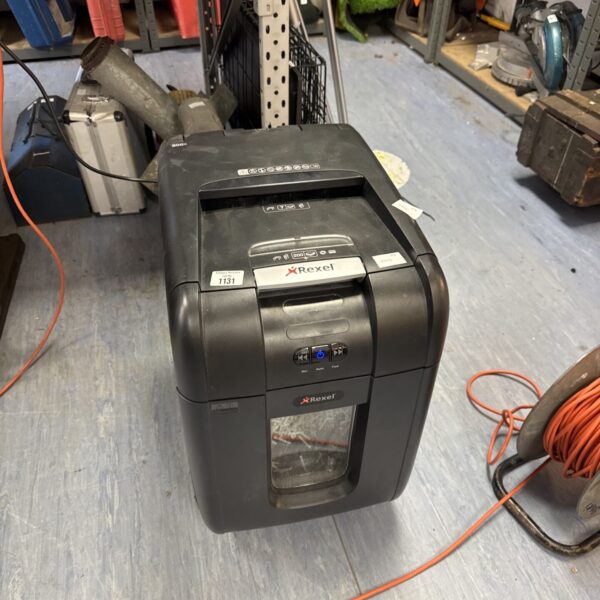Rexel 200x office paper shredder for secure document destruction.