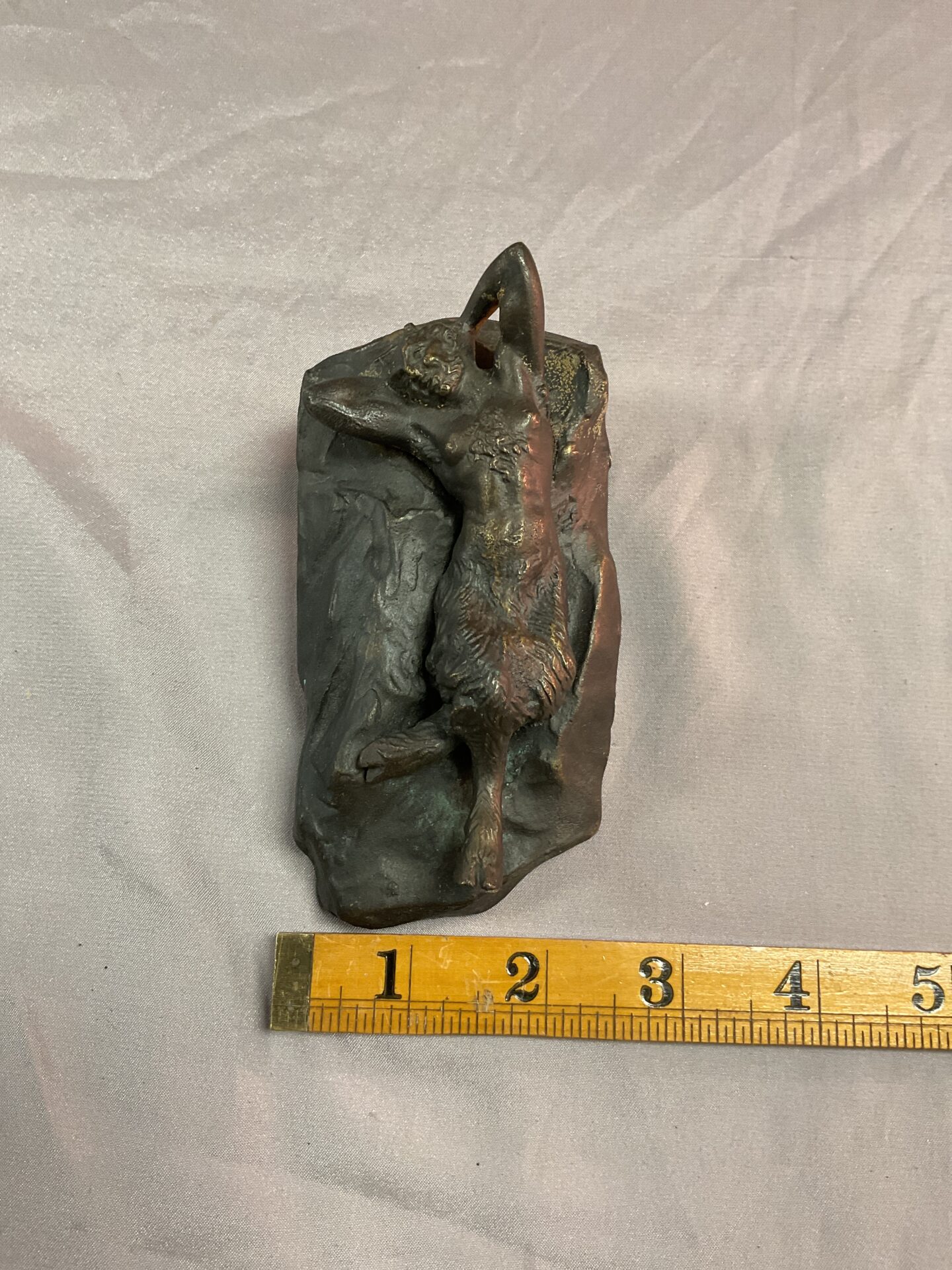 898 Bronze Greek mythical Pan/ faun figure