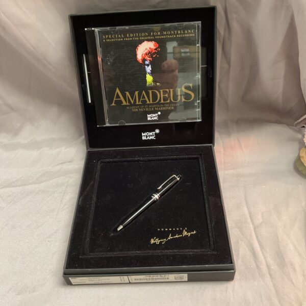 Montblanc Mozart ballpoint pen in presentation box with CD.