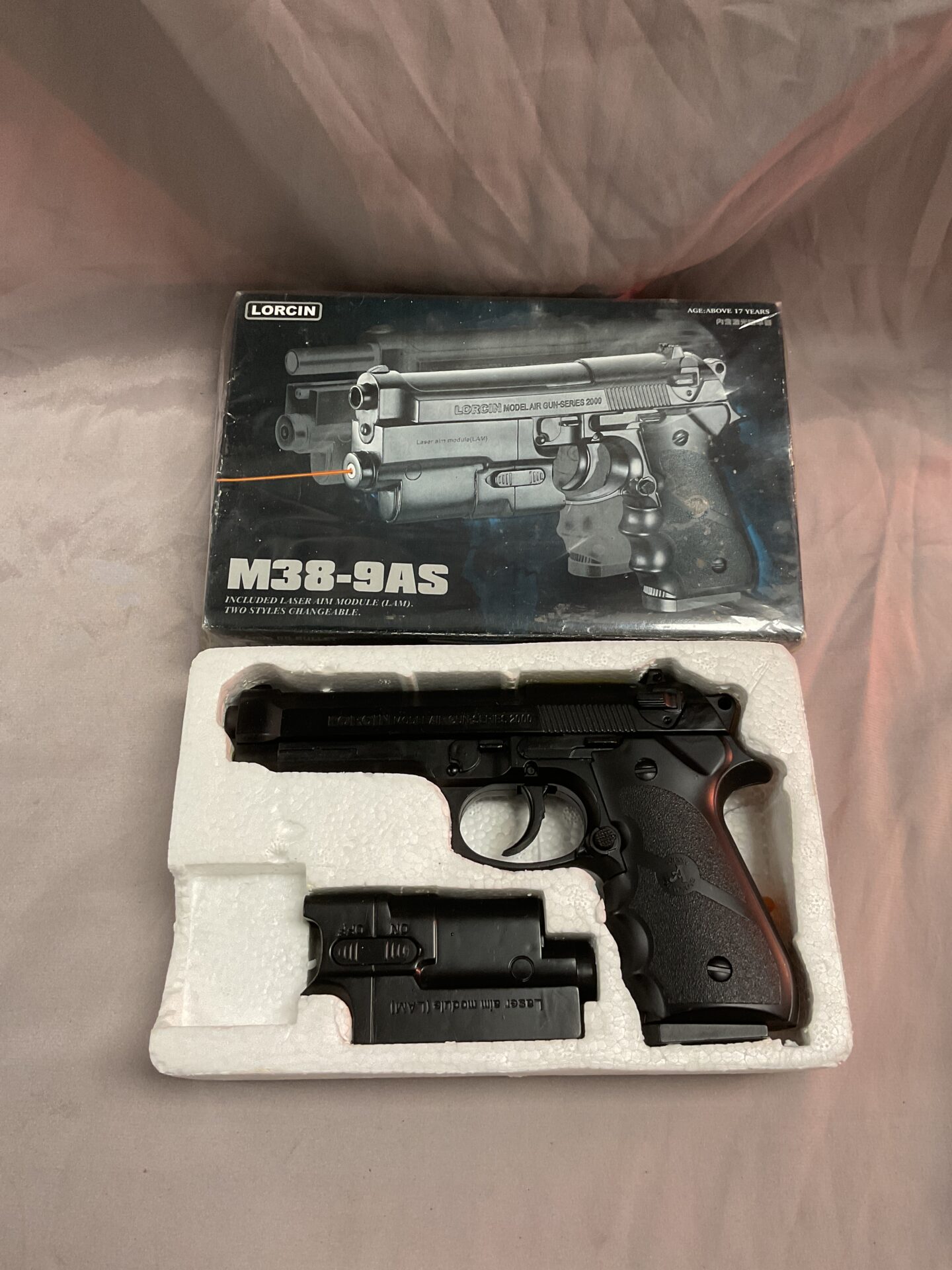 919 Lorcin I Slow loading the picturesM38-9AS soft air BB Pistol