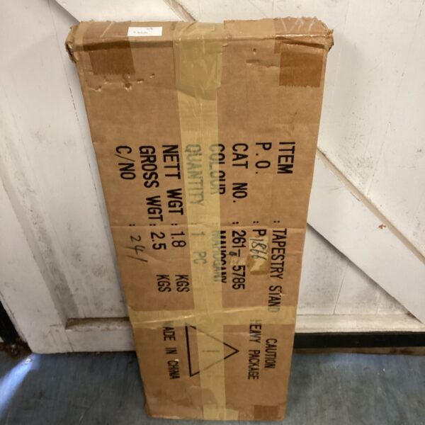 New tapestry stand model 261-578 in original packaging.