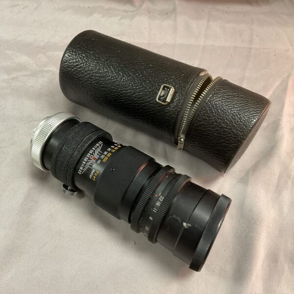 Vintage Palinar telephoto lens with model number St42560.